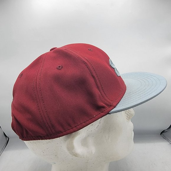 Under Armour Red Hat Cap Adjustable Comfort Lightweight Outdoors - Picture 4 of 11